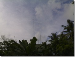 Antenna mast at vu2swx