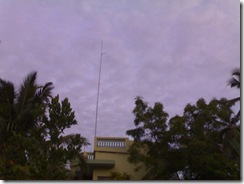 Antenna mast at vu2swx