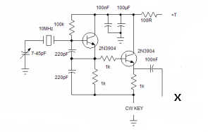 bitx20 CW module